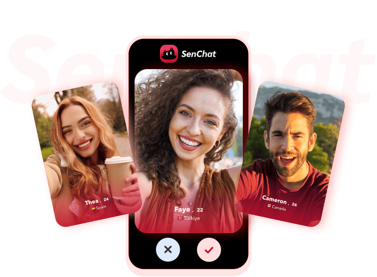 Random Match video chat interface